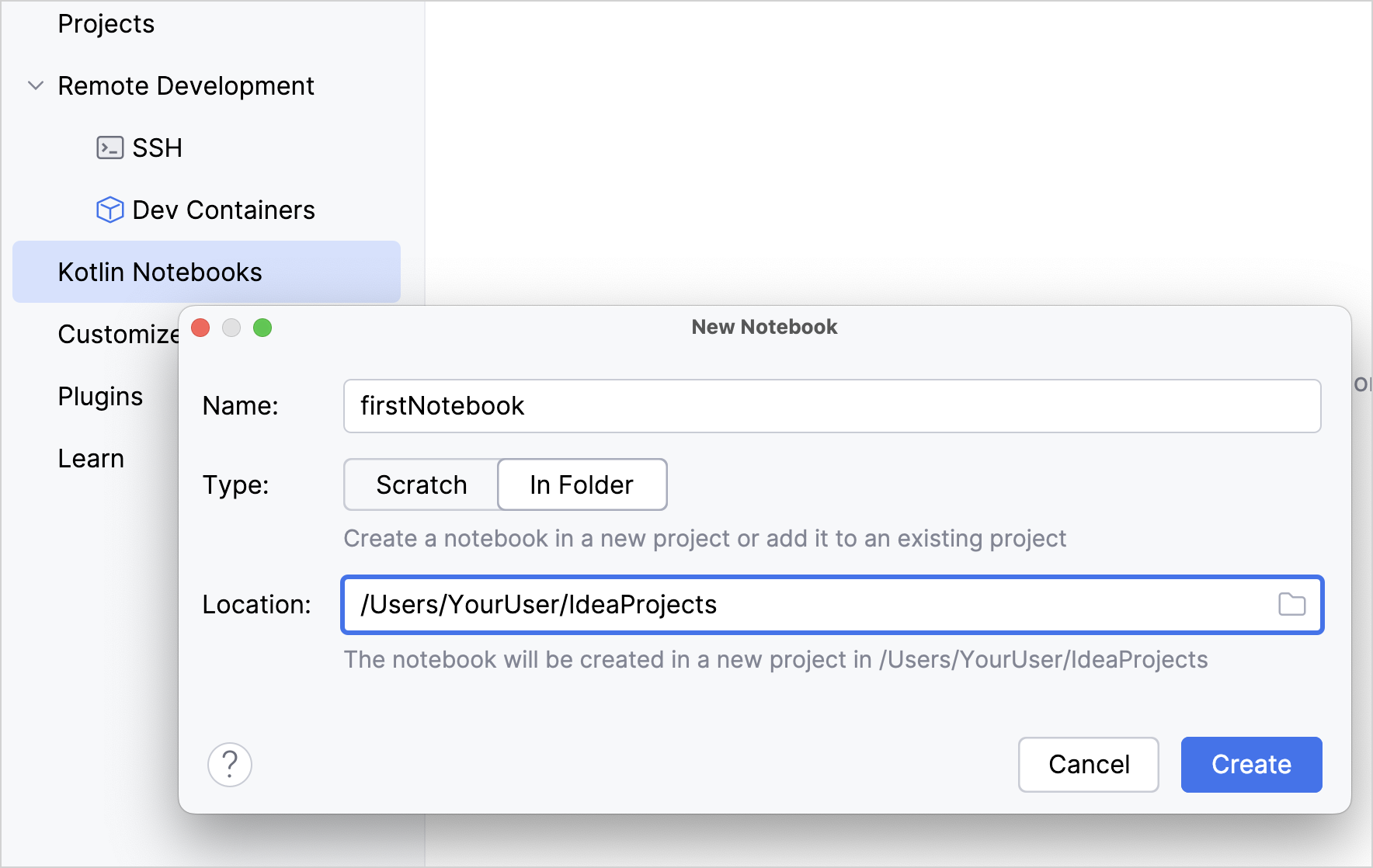 Create a new Kotlin Notebook from IntelliJ IDEA Create a new Kotlin Notebook from IntelliJ IDEA