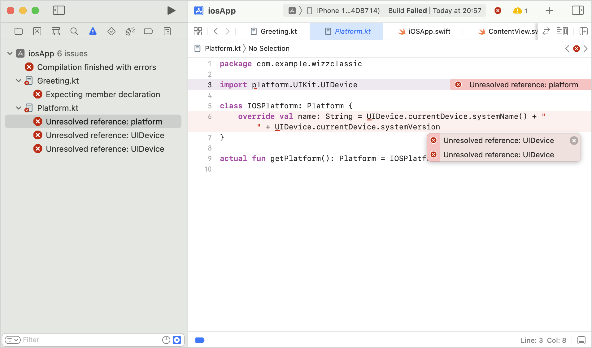 Improved output for Gradle errors in Xcode