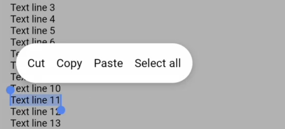Context menu for BasicTextField Context menu for BasicTextField