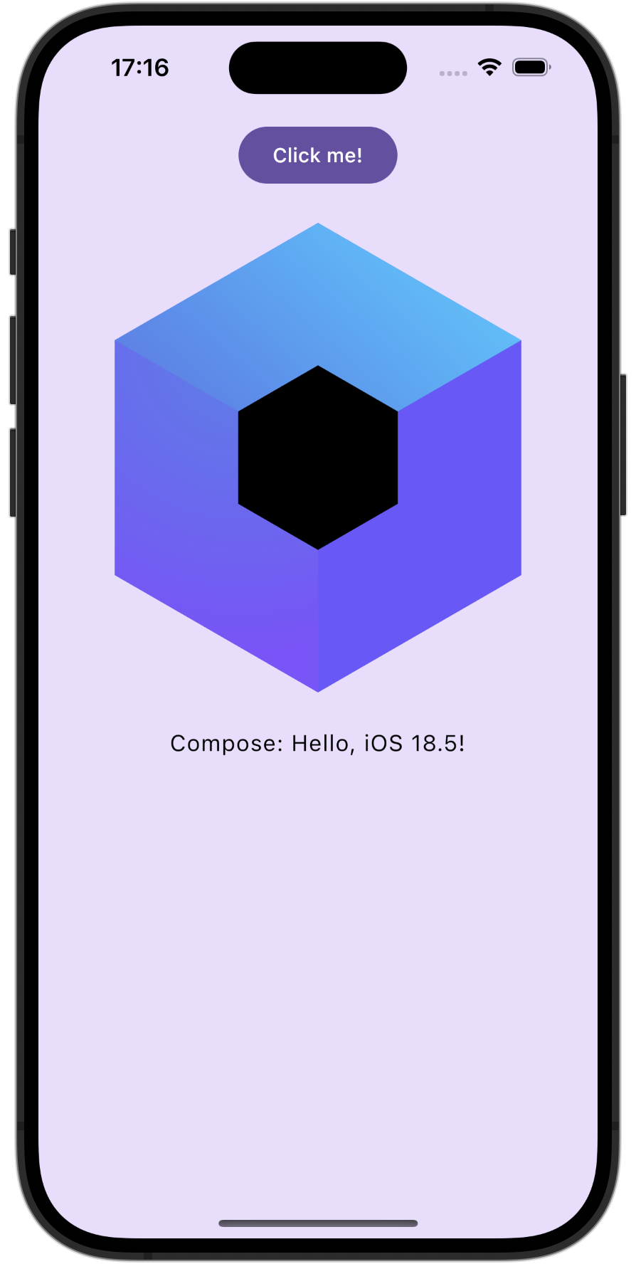 First Compose Multiplatform app on iOS