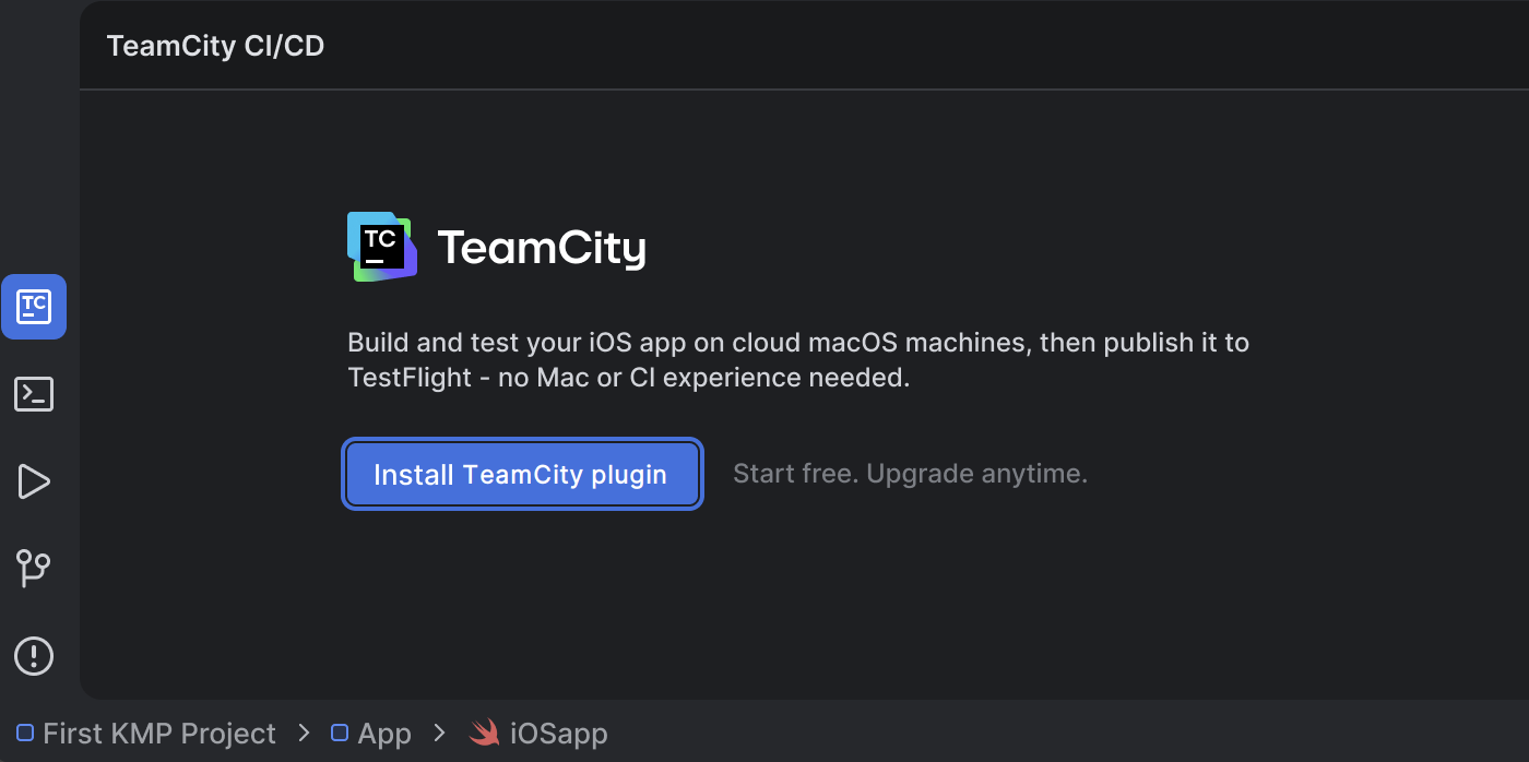 Install plugin to set up CI/CD