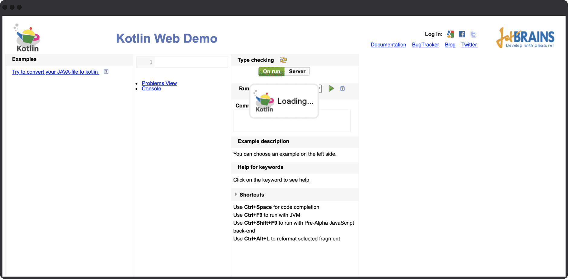 The first Kotlin web demo